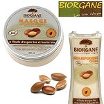 BIORGANE Zestaw Szampon + Maska z olejem Arganowym i Karite Bio