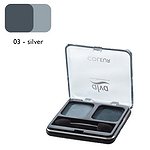 ALVA Duo Cień do powiek Silver 4gr