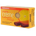 SODASAN Mydło Bio Cynamon i  pachnąca Pomarańcza 100gr