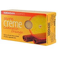 SODASAN Mydło Bio Cynamon i  pachnąca Pomarańcza 100gr