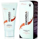 OMINDIA Krem nawilżający z extraktem Tulsi, Hydrolatu Różanego i Oleju Kokosowego 50ml