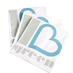 N&B Koszulka z bawałny Organic z logiem Biolandera  I Love Green